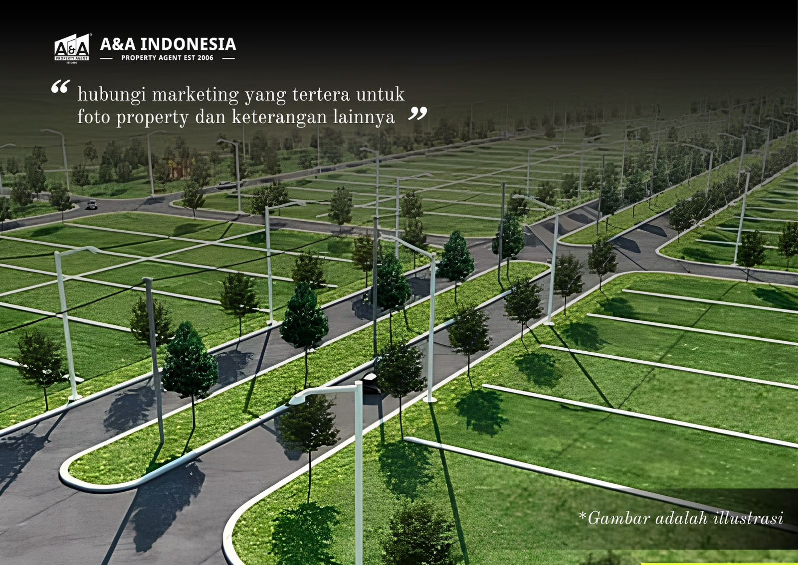 Dijual/Disewakan Tanah Lokasi Strategis Raya Puri Widya Kencana Surabaya Barat